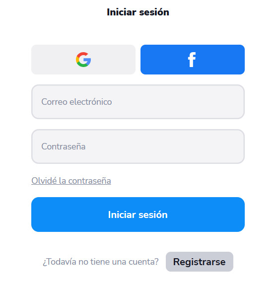 stockity registrarse, stockity iniciar sesión